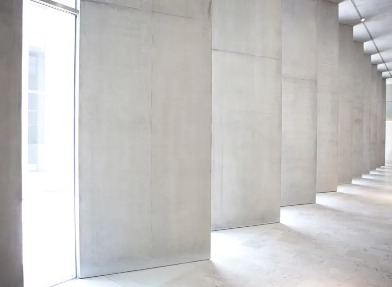 Concrete testing in the laboratory